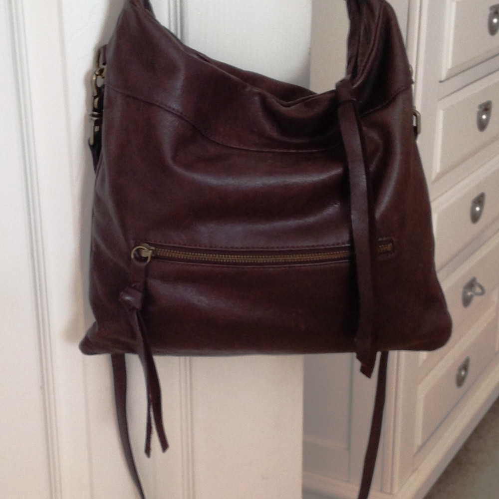 Brown Leather Handbag